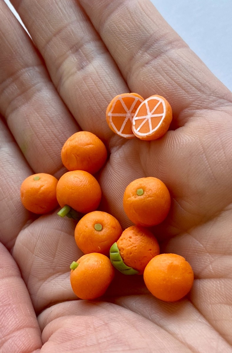 7 Fatto A Mano Limoni Frutta Tumdee 1:12 Scala Bambole Casa Miniatura - Foto 10