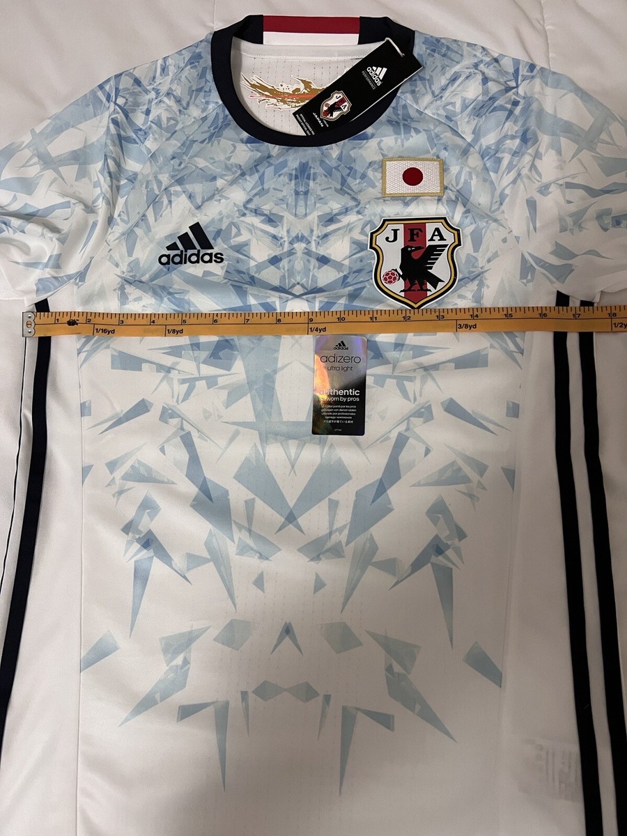 極美品 Adidas JFAサッカー日本代表ユニフォーム 2016-17 110 2016-17 Japan National Football Team Away Jersey Soccer