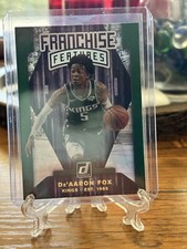 2019-20 Panini Donruss Franchise Features Green Flood De'Aaron Fox #19