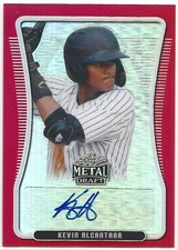 2020 Leaf Metal Draft Portrait Flashback Kevin Alcantara Auto Red /5