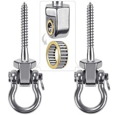 BeneLabel Heavy Duty Swing Hangers Set of 2 1500LB Capacity Stainless Steel