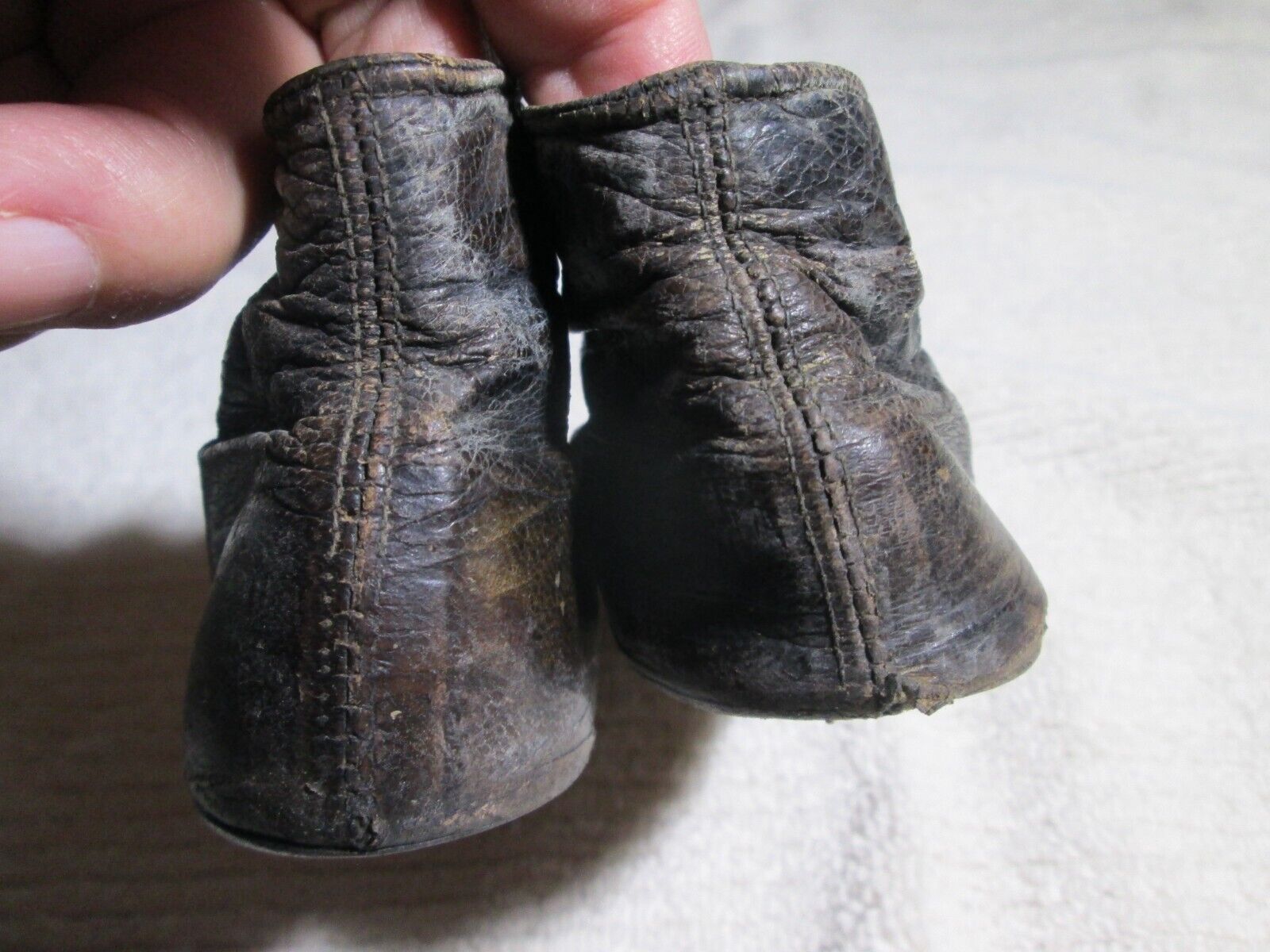 Kids Victorian, High Top Leather Boots Shoes, But… - image 2