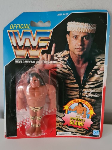 WWF Hasbro Superfly Jimmy Snuka Series 2 1991 (MOC...
