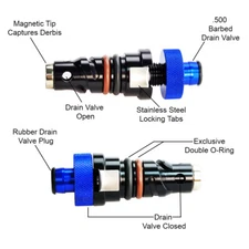 15-23 UPR Easy Oil Drain Valve Plug for Ford Mustang F150 Bronco Explorer 6.7L