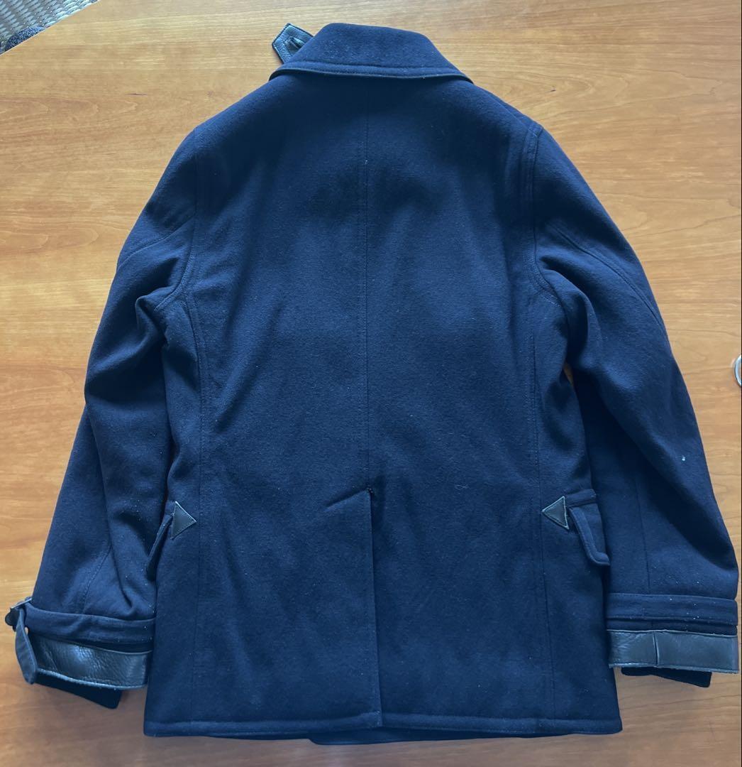 Nigel Cabourn Military Pea Coat Navy Wool Size 48 Used From