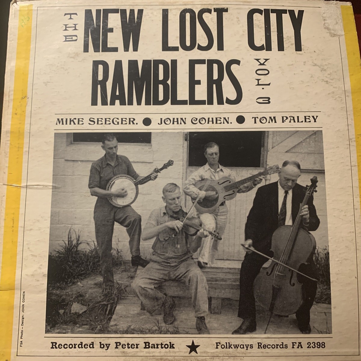 The new lost city ramblers volume three vinyl | eBay