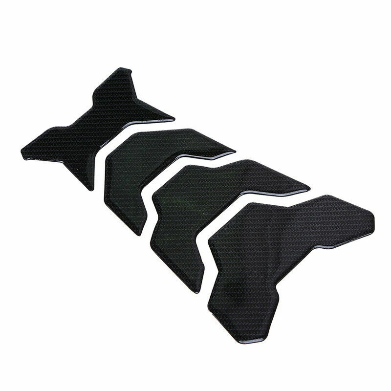 Cubierta protectora adhesiva de fibra de carbono para tanque de combustible de gas y gasolina para motocicleta Foto 2 de 4