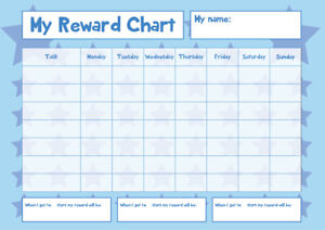 Childrens Star Reward Chart