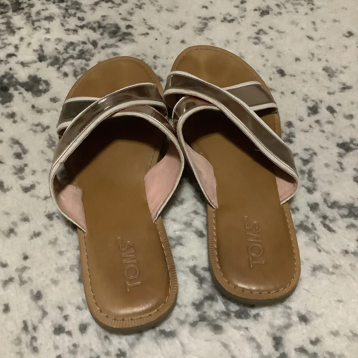 Toms viv cheap sandals rose gold