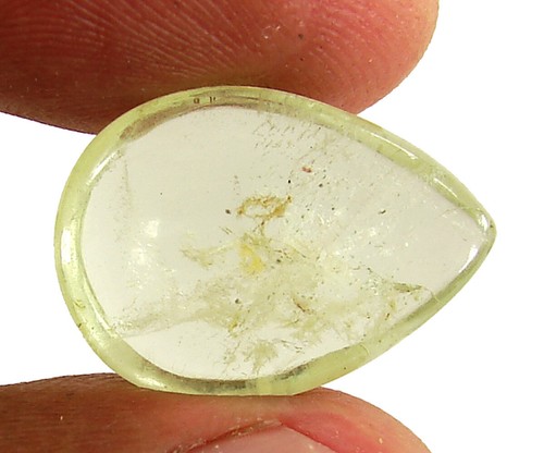 10.60 Ct Natural Aquamarine Loose Gemstone Cabochon Wire Wrap Stone - 64745 - Picture 2 of 5