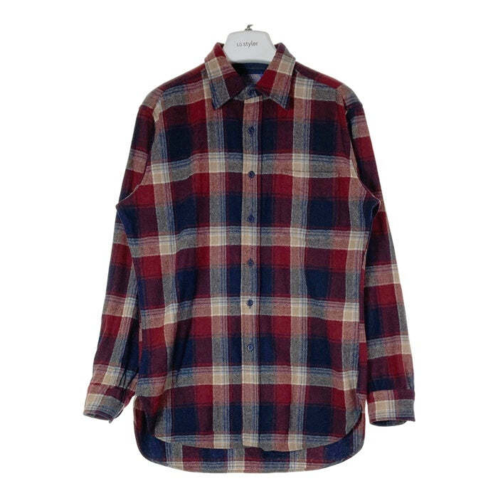 PENDLETON 60s～70s WOOL CHECK SHIRT PENDLETON 70s Check Wool Shirt Red Size M Used | eBay