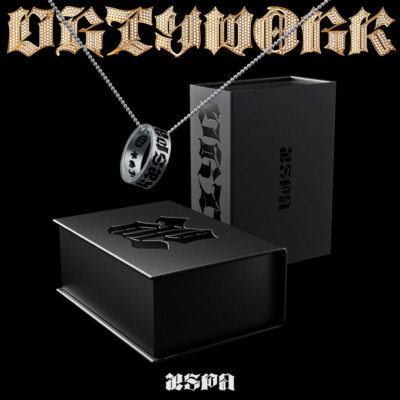 aespa Dirty Work Single Album Dirty Crew Ring Ver QRCard+Ring+