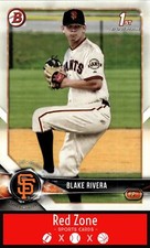 2018 Bowman Draft - #BD-80 Blake Rivera MINT Set Break!
