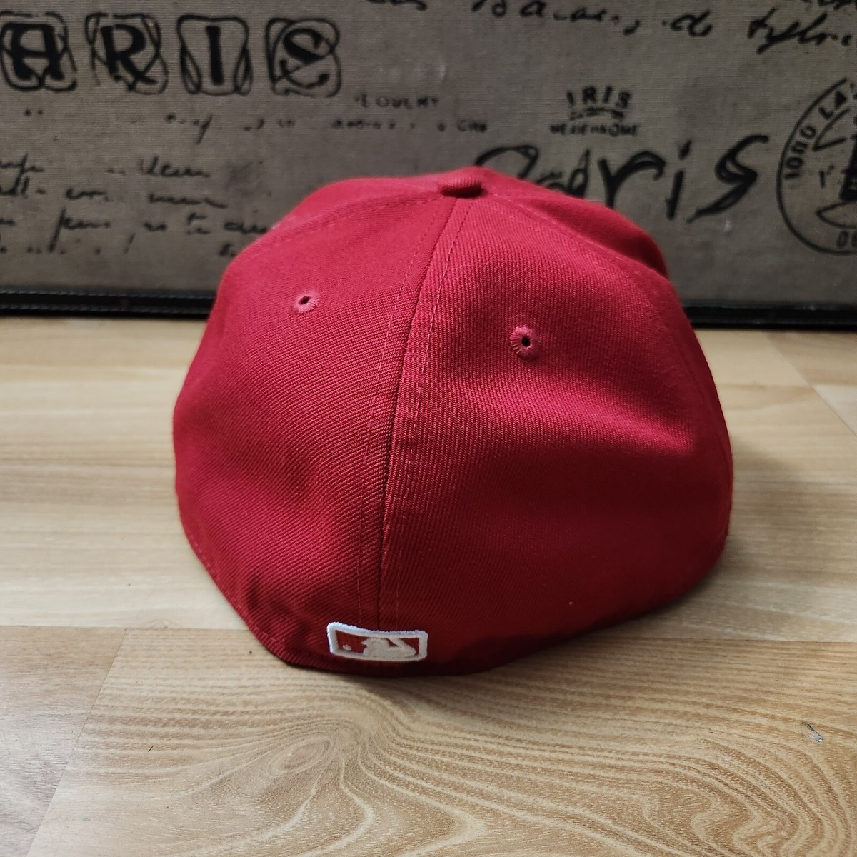 New Era 59fifty Red New York Yankees Red Hat Size 7 7/8, 62.5 cm