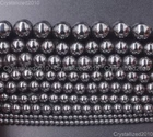 Natural Black Hematite Gemstones Round Beads 2mm 3mm 4mm 6mm 8mm 10mm 12mm 16''