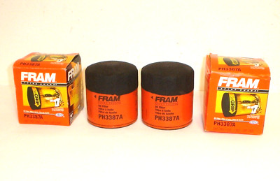 (2-Piece) Fram Extra Guard SureGRIP Engine Oil Filter PH3387A