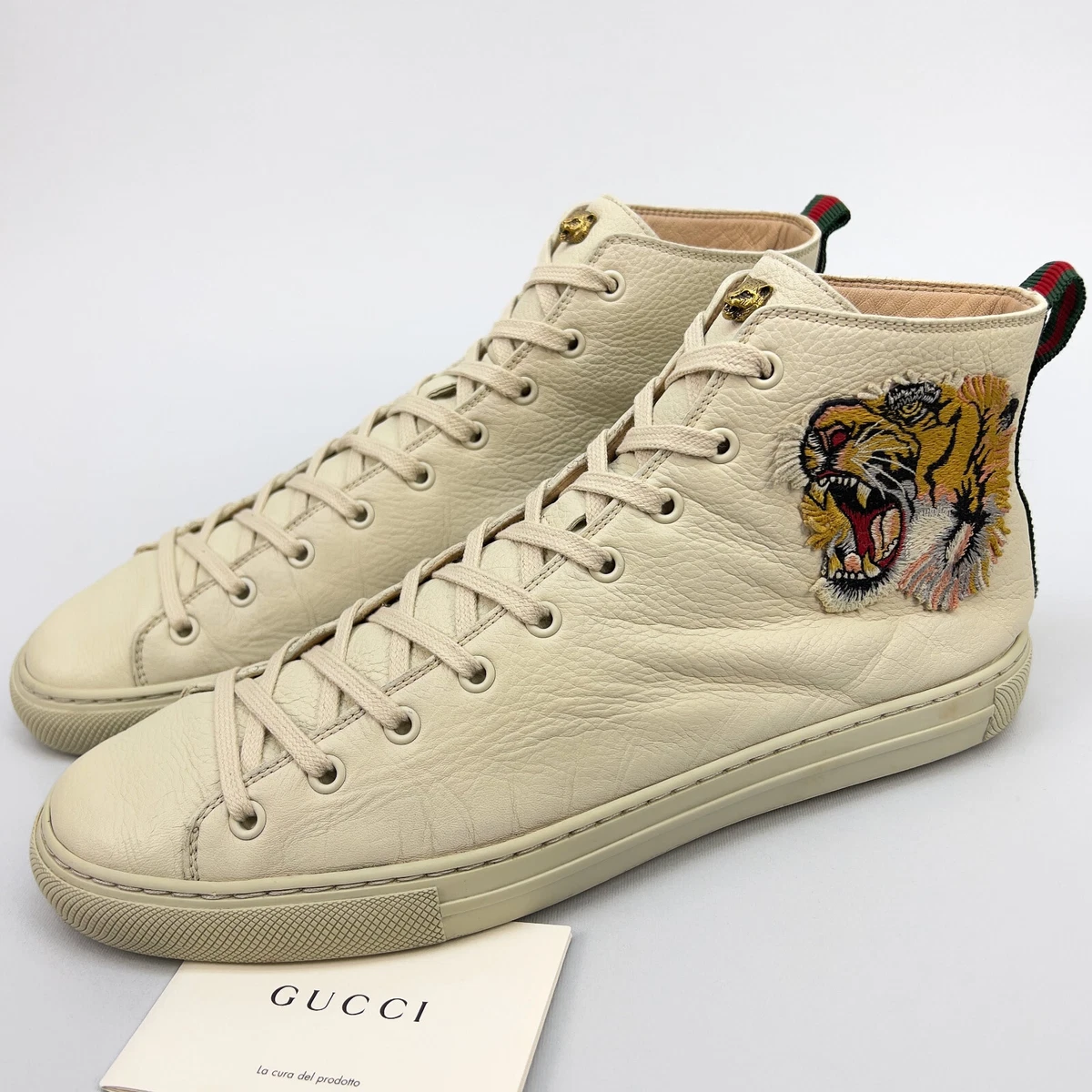 Major sneakers leather tiger embroidery 10 US 43 EUR 478337 |