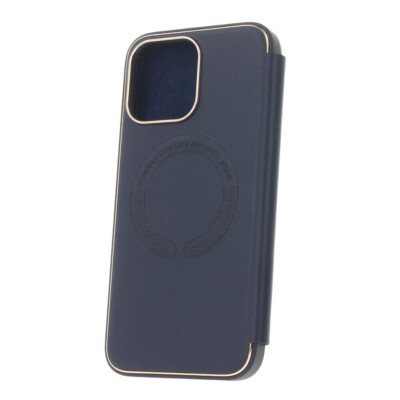 FÜR APPLE IPHONE 12 PRO MAX - BOOK SAFE Case Schutz Tasche Handy MAG Hülle BLAU
