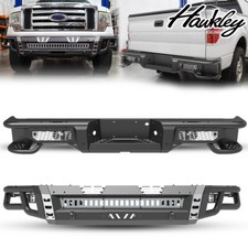 For 2009 2010 2011 2012 2013 2014 Ford F-150 Front/rear Bumper W/d-ring Mounts