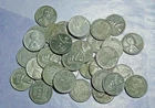 1 (ONE) 1943-D STEEL LINCOLN CENTS "F" FINE OR BETTER (RUST FREE) RANDOM PICK
