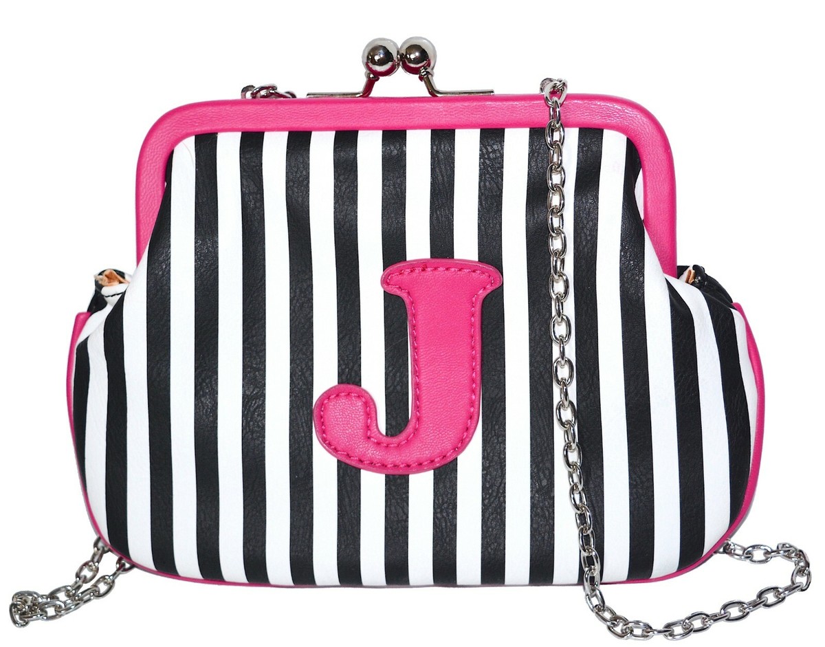Melie Bianco Personalized Crossbody Bag Handbag Striped With  display picture 1