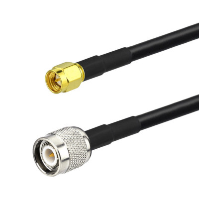 Wireless WIFI Antenna Extension Cable SMA Male to TNC Plug RF Pigtail KSR195 1M