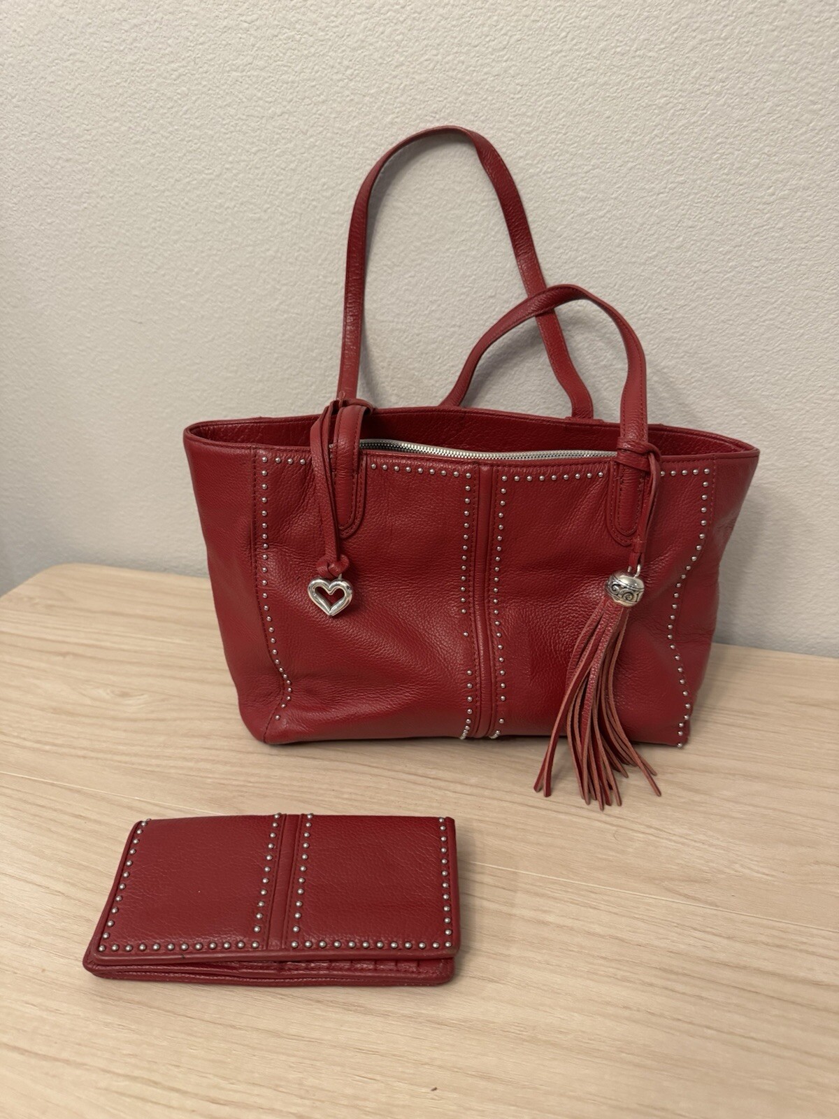 Brighton Jax Lipstick Tote Bag in City Design  