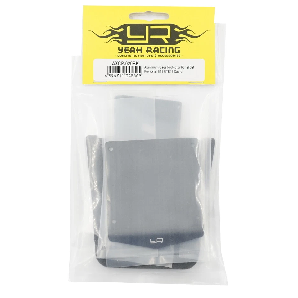 Yeah Racing AXCP-020BK Alum Cage Protector Panel Set for Axial 1/18 UTB18 Capra - Image 3 of 3