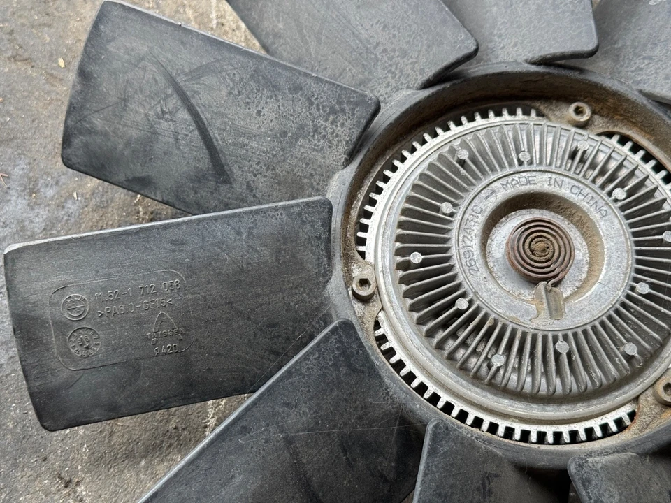 BMW 325I 330I X5Z3 2001-2006 530I VENTILADOR 11 ASPAS Y EMBRAGUE OEM Foto 4 de 4