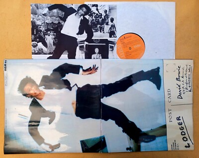 DAVID BOWIE '' the LODGER '' SUPER ORIG UK RCA LP + INSERT