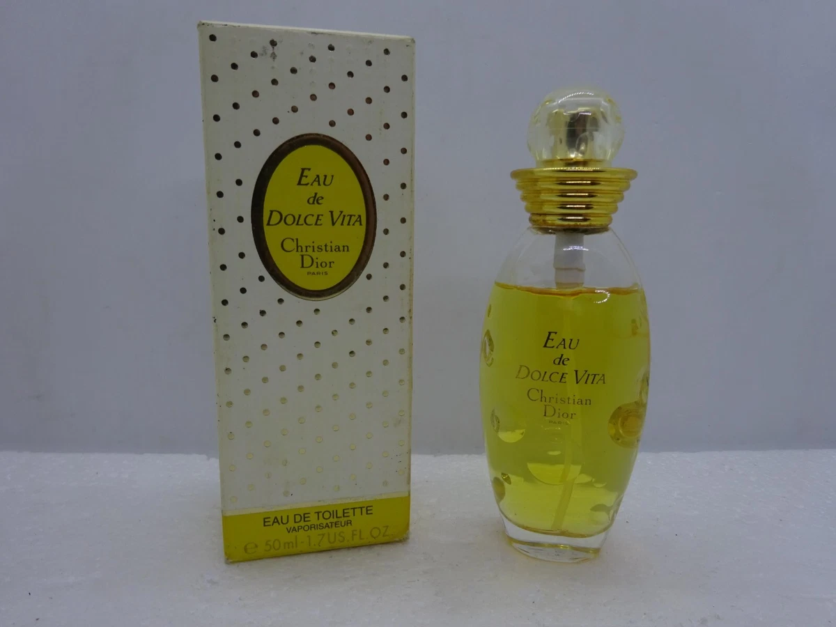 Vintage Christian Dior Eau De Dolce Vita Eau De Toilette 50ml