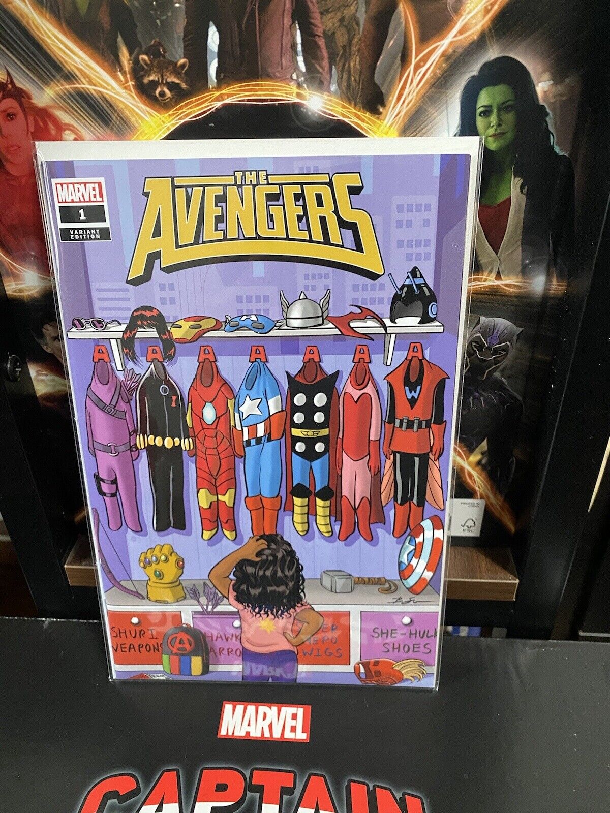 THE AVENGERS #1 Ben Su Exclusive SDCC 2023 Costume Closet Variant Marvel