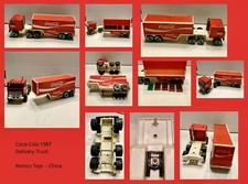 Coca-Cola 1987 Remco Delivery Truck - (5) Cases Included (Make Offer)