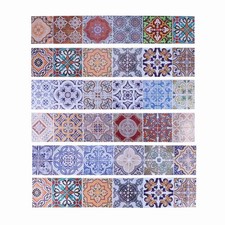 Peel and Stick Tile Backsplash Stair Riser Decals DIY Tile Decals Mexican3749