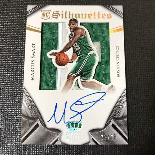 MARCUS SMART RC 2014-15 Panini Preferred Silhouette Rookie Patch AUTO 22/25【Y14】