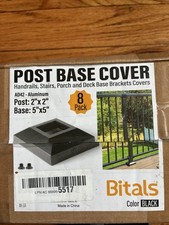 railing post base cover