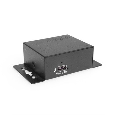 Coolgear ChargeIT! Mini 100W USB Type-C Power Delivery Charger - Secure Black 