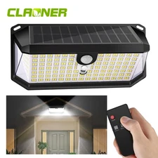 526LED Solar Wall Lights Outdoor Motion Sensor Security Solar Flood Light Garden