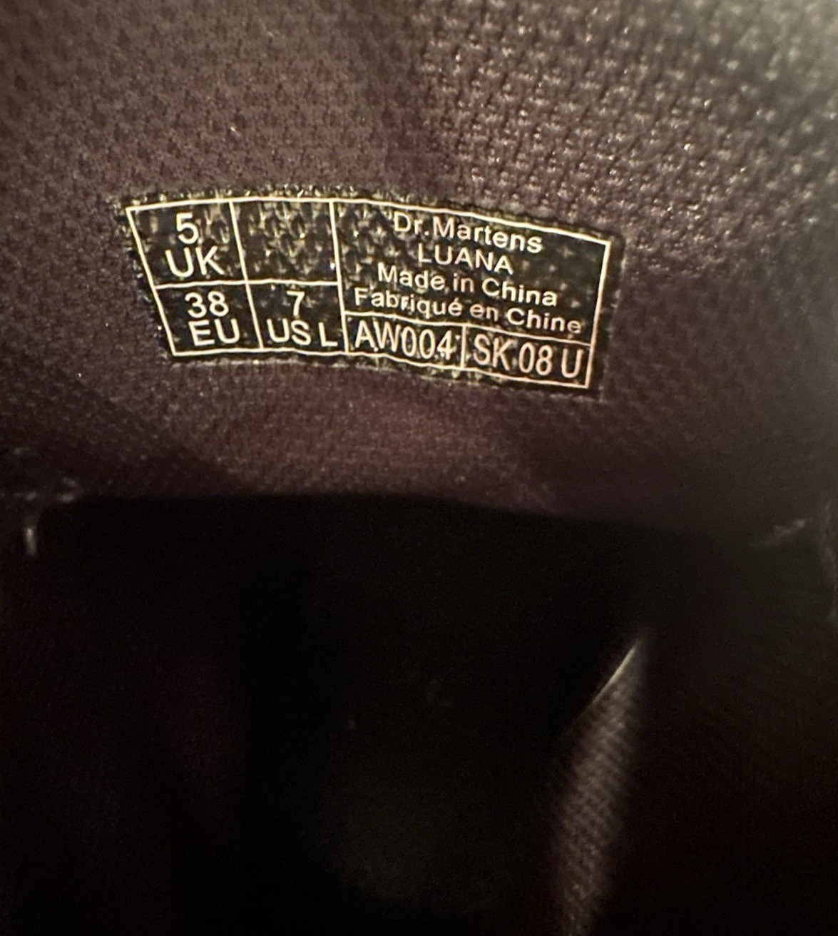 Womens Dr. Doc Martens  Air Ware Black Patent Leather Lace Up Boots Sz 7 thumbnail 8