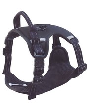 Pet collection Adjustable Soft Padded DogVest Harness with Reflective, L , black