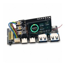 100W Bidirectional Fast Charge Power Bank Module TFT Color Display Motherboard