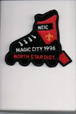 1996 Northeast Illinois Council North Star District Magic City patch