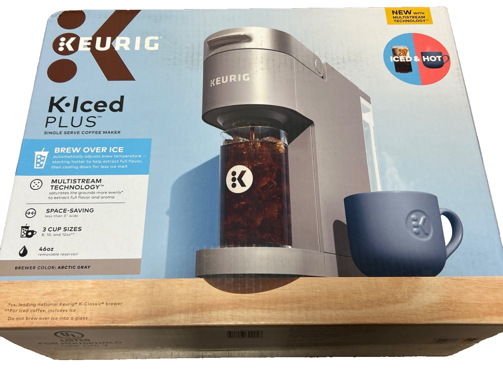 Arctic Gray Brew Hot & Iced Coffee