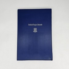 1973 British Virgin Islands First Coinage Proof Set 1st Day Covers Album Case