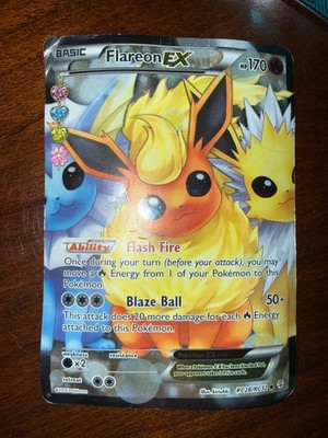 Flareon EX (Full Art) RC28-32 Generations: Radiant Collection Holo