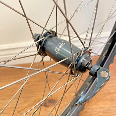Vintage 26” Front MTB Wheel GT Barrel Hub, ZAC19 Rim, 9x100 mm | eBay