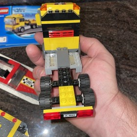 LEGO City Truck Trailer Boat 4643 Clean Condition and Instructions