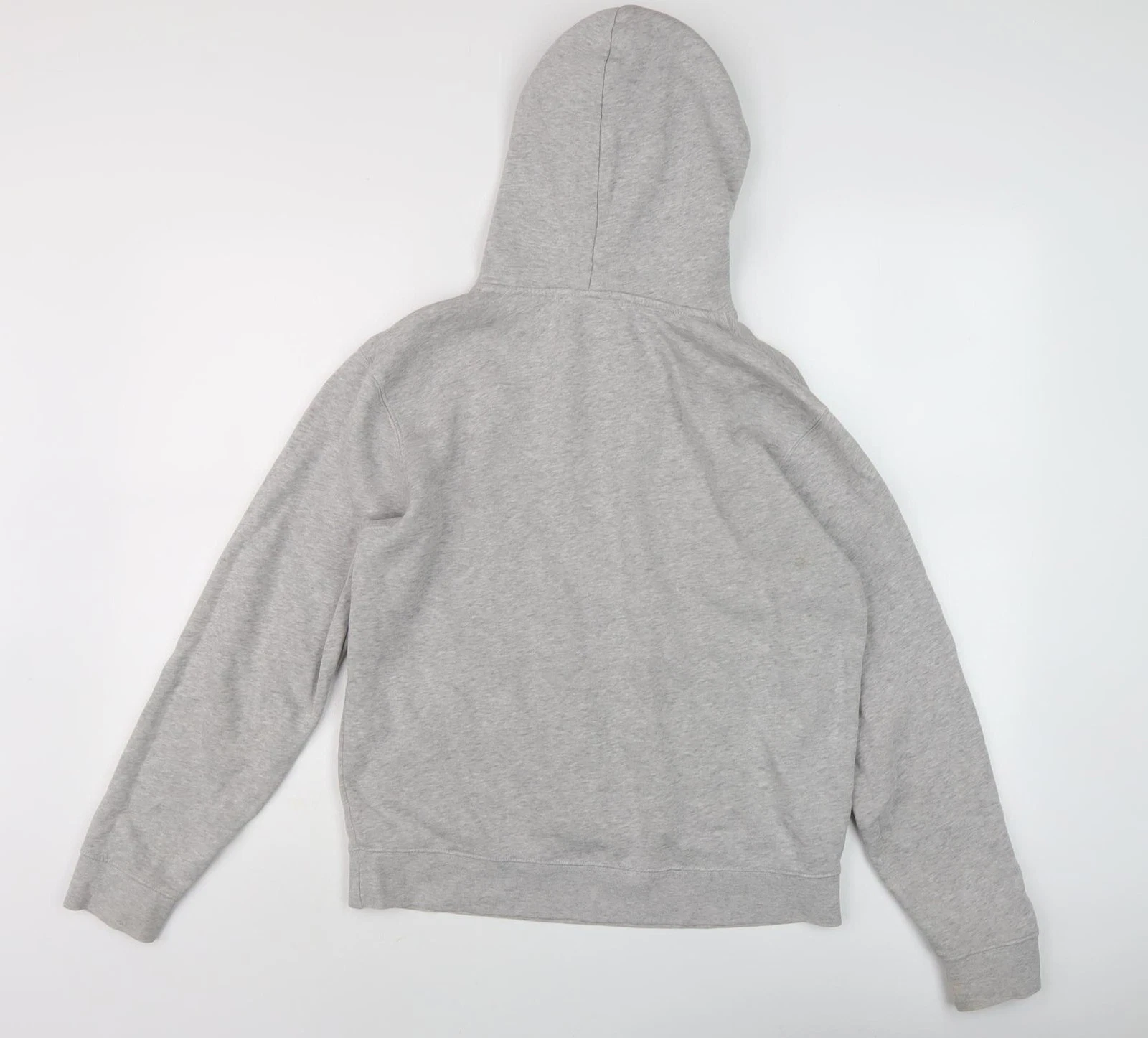 VETEMENTS ATU Felpa con Cappuccio Pullover in Pile Grigio Uomo S