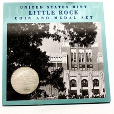 US Mint Little Rock Coin & Medal Set