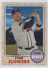 2017 Topps Heritage Tyler Flowers #30 0w8